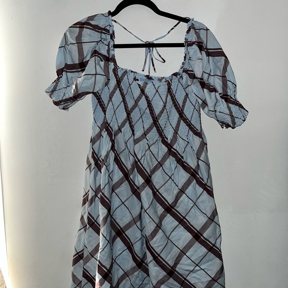 Hill House Athena Nap Dress Matilda Plaid Size XL - Picture 3 of 11